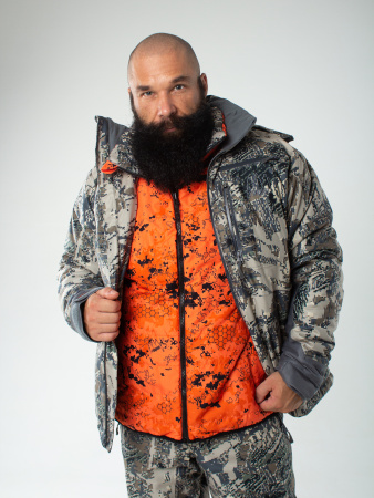 Охотничий двухсторонний жилет FINNHUNT Nordic Open/Signal Camo