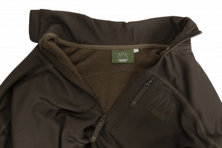 Толстовка FINNHUNT 1/2 Zip Universal Olive Green