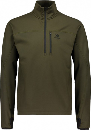 Термо рубашка ALASKA ThermoDry Half-Zip Forest Green