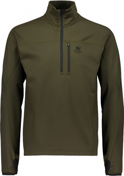 Термо рубашка ALASKA ThermoDry Half-Zip Forest Green