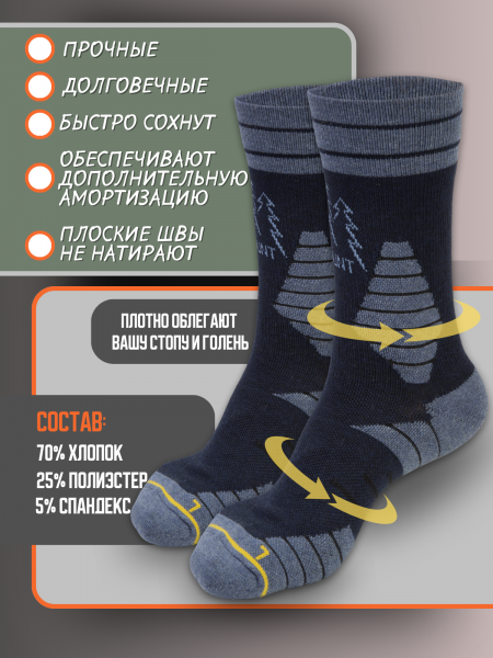 Носки FINNHUNT Trekking blue