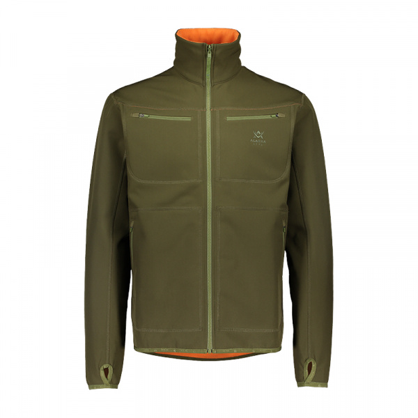 Толстовка ALASKA Kodiak Green/Orange