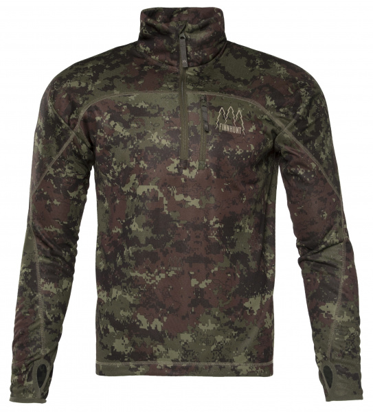 Толстовка FINNHUNT 1/2 Zip Universal Summer Camo